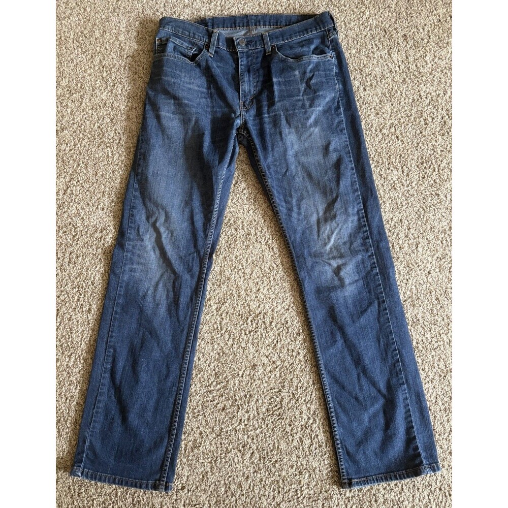 Levi's 559 Relaxed Straight Leg Jeans Men's Size 34x34 Medium Wash